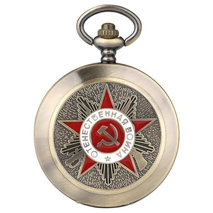 Montre Gousset Mécanique Russe Vintage CCCP - Occasion, Fonctionne