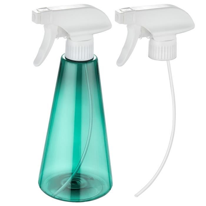 2 Pulvérisateurs Vides 200 Ml – Bouteille Spray Plastique Transparent, Pour Plantes, Ménage, Beauté, Voyage