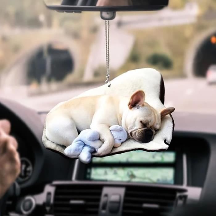 Ornements de pendentif de chien de voiture mignon 3D décors d'ornement  suspendus avec une décoration de siège - Return 375 - Cdiscount Maison