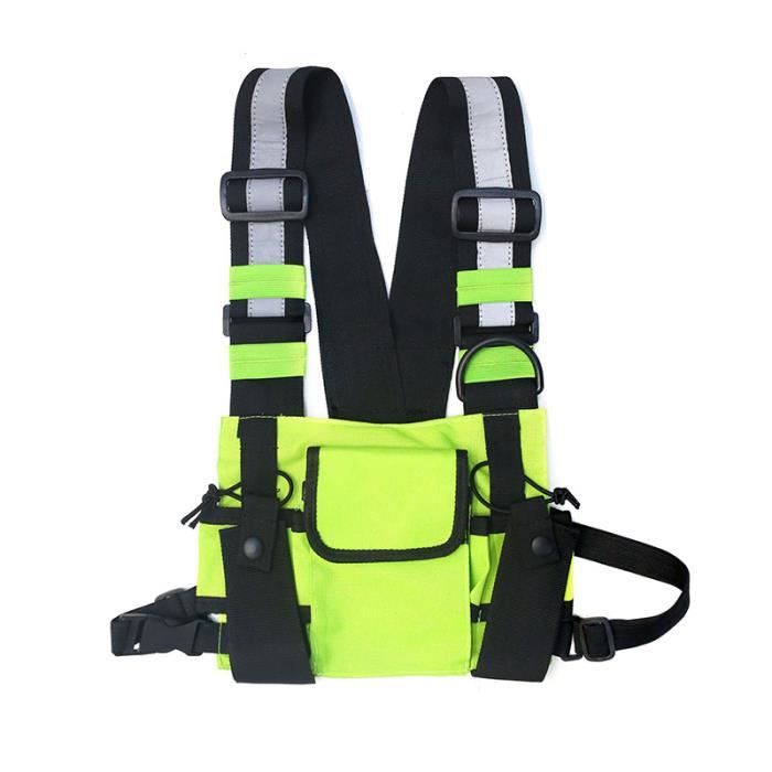 Sac Banane Tactique Unisexe - Nylon Multicouleur - Neuf Avec étiquettes