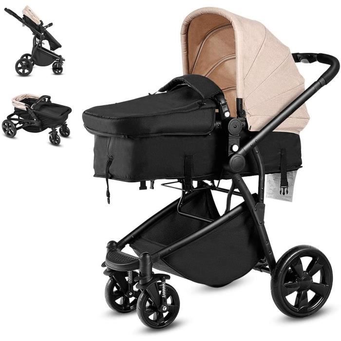 poussette 2 en 1 compacte
