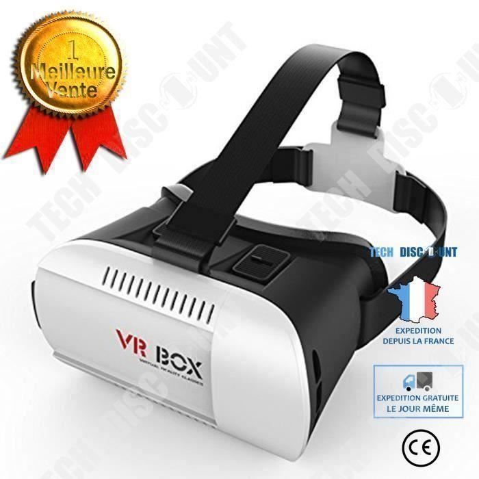 Lunettes VR intelligentes G04A lunettes vr pour téléphone portable lunettes  de jeu de réalité 3D casque poignée intelligente cadeau - Cdiscount