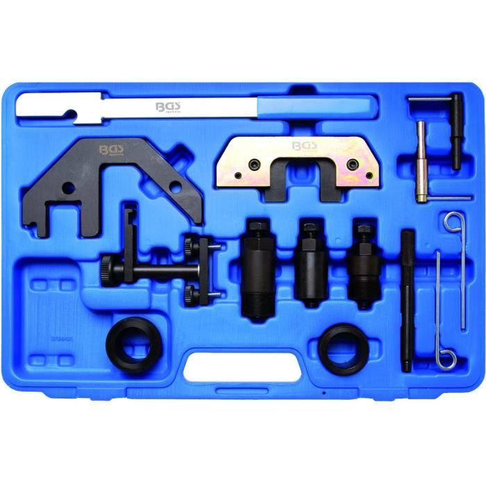 Kit d'outils de calage du moteur pour BMW avec boite de rangement et pièces  en acier VidaXL - Habitium®