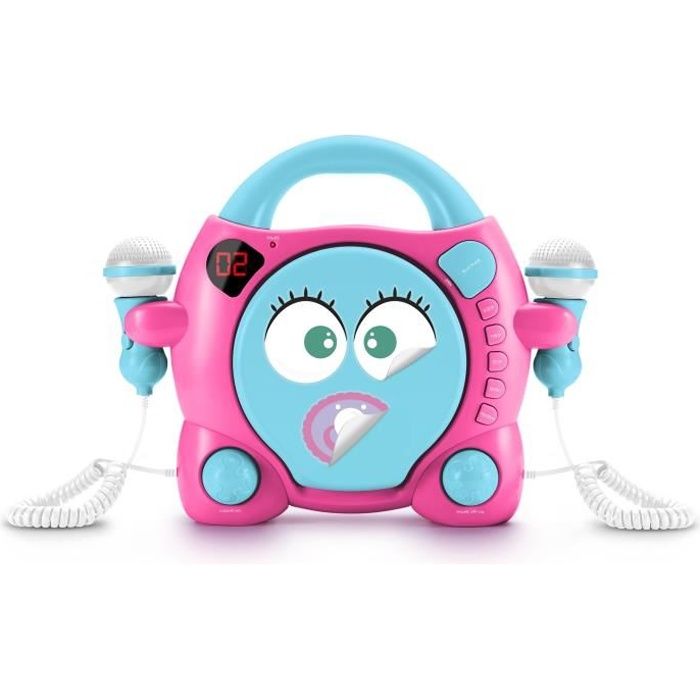 Kids Bigben Cd59girlsstick Lecteur Cd My Mia 2 Micros 4 Pages D Autocollants Rose Et Bleu Cdiscount Tv Son Photo Kids Bigben Cd59girlsstick Lecteur Cd My Mia 2 Micros 4 Pages D Autocollants Rose Et Bleu Cdiscount Tv Son Photo