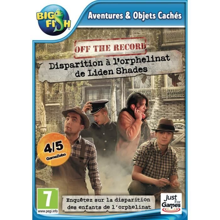 Just For Games L'Orphelinat De Linden Shades Jeu PC
