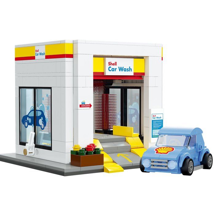 Cada Bâtiments - Jeu de construction - Station de lavage Shell - 294 pièces - Dès 8 ans - vue 2