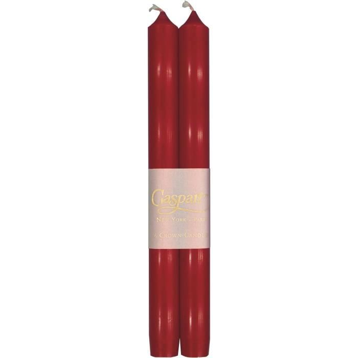 Bougies Non Parfumées Argentées - Lot De 2 - Hauteur 25 Cm - Pour Décoration, Ambiance Lumineuse