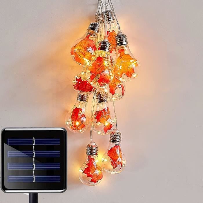Guirlande Lumineuse Solaire D'extérieur - 5 M - 30 LED Etanche Avec 8 Modes D Eclairage Pour Jardin Arbre Noel Et Fete Blanc Chaud 6925740131c1a26b1eef4291