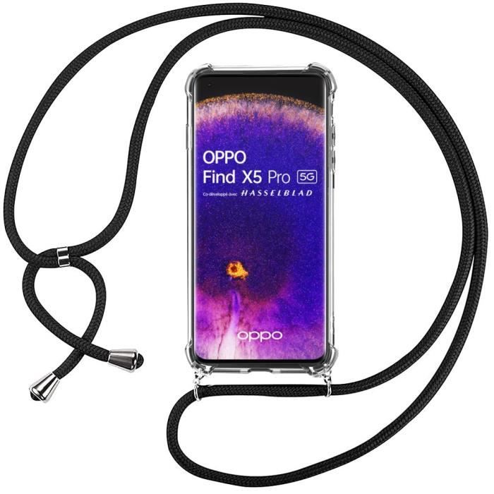 Ancile Cover Trasparente Per Xiaomi Oppo Find X5 - Custodia Integrale In TPU Morbido E Resistente