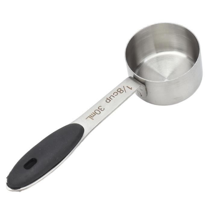 Cuillères à Mesurer En Inox 30 Ml - Pour Café, Poudre, Pâtisserie, Précises Et Faciles à Ranger - 8