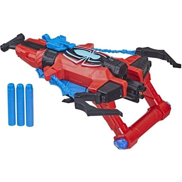 Marvel Spider-Man, Blaster Double attaque, jouets de super-héros, dès 5 ans, blaster Nerf Spider-Man