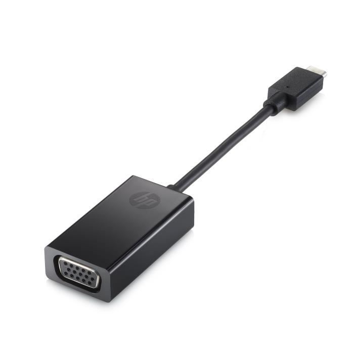 HP Adaptateur USB-C à VGA - Noir
