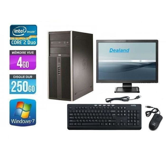 Acheter HP Elite 8000 C2D 3 GHz 4 Go 250 Go DVD-RW Windows 7 Pro + Ecran 19 Reconditionné - 149,00 € HP Elite 8000 C2D 3 GHz 4 Go 250 Go DVD-RW Windows 7 Pro + Ecran 19 Reconditionné - Hewlett-Packard reconditionné disponible sur Cdiscount Seconde Vie