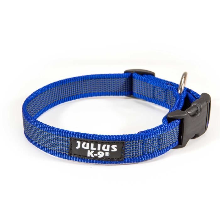Julius K9 - Collier Color Gray - Bleu - L