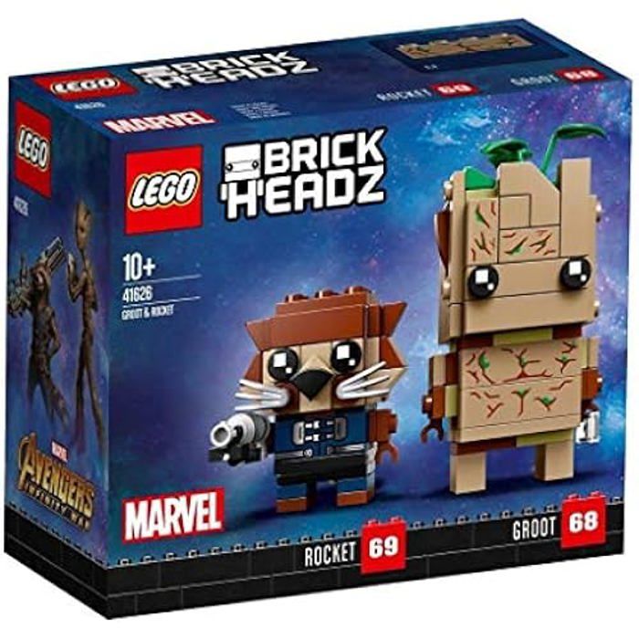 Acheter Figurines à Construire - LEGO - 41626 - Groot et Rocket - 150 pièces - Marvel Reconditionné - 167,99 € Figurines à Construire - LEGO - 41626 - Groot et Rocket - 150 pièces - Marvel Reconditionné - Lego reconditionné disponible sur Cdiscount Seconde Vie