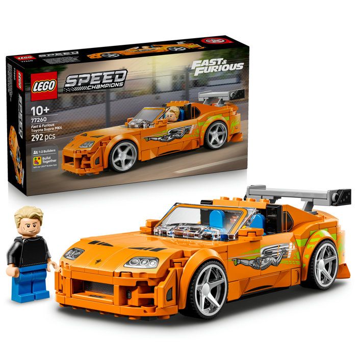 LEGO Speed Champions La Toyota Supra MK4 de Fast and Furious 77260 - vue 9