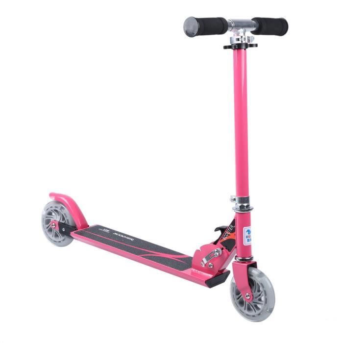 COSTWAY Trottinette Enfant Pliable avec 2 Roues, Scooter Enfant Kick