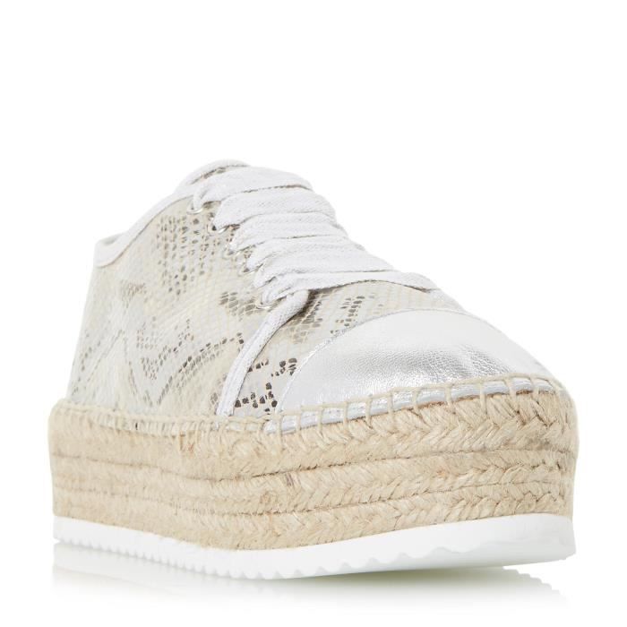 basket plateforme espadrille