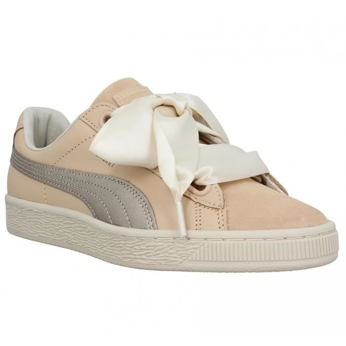 puma cuir femme