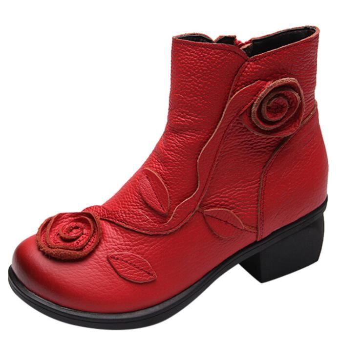 bottes ethniques femme