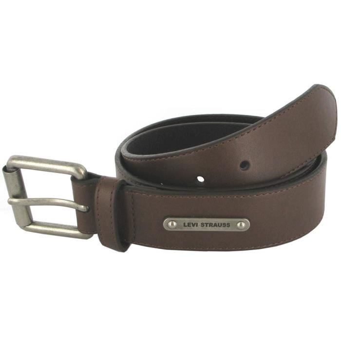 Ceinture Levis homme 11LP02AE marron marron Cdiscount Prêt-à-Porter