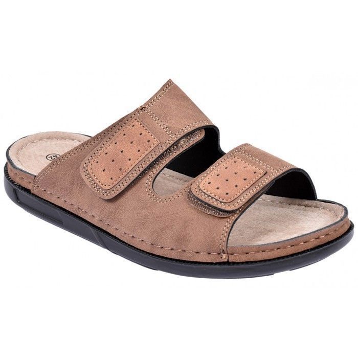 Sandales d'été OZABI SU10587 TAN Confortables Scratch