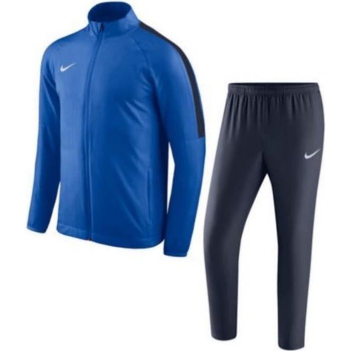 Jogging Homme Nike Dry Bleu Roi et Marine - Respirant - Manches longues  Bleu - Cdiscount Prêt-à-Porter