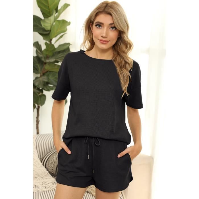 Ensemble short nuit femme cheap