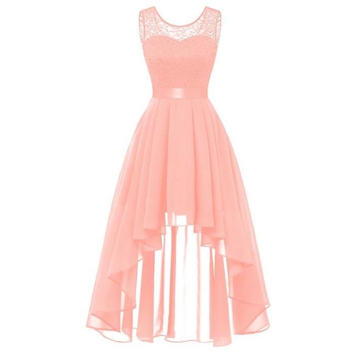 Robe Femme Sandra Darren Taille 6, Sans Manches, Imprimé Floral Noir/blanc/rouge (bon état)