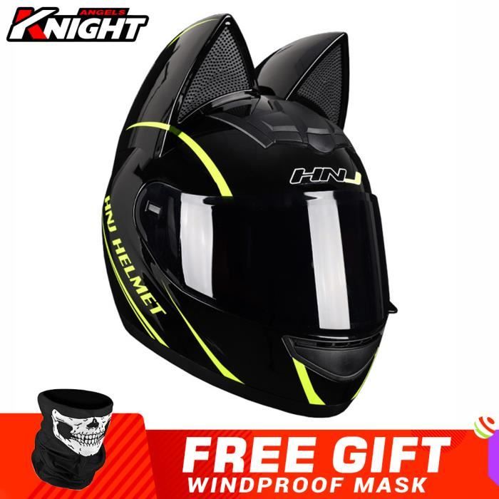 Oreilles De Chat Pour Casque De Moto - Autocollant Décoratif Mignon En TPU - Accessoire Personnalisé