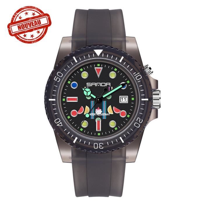 Montre à Quartz analogique pour Enfant Pédagogique Apprendre lHeure Enfants Garçon Fille Temps dapprentissage