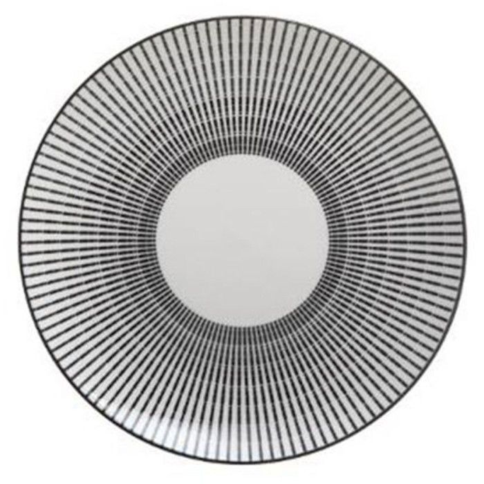 Assiette Plate - Secret De Gourmet - Bohemia Square - Lot De 6 - 27cm