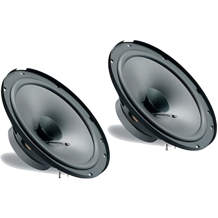 Couple doubles haut-parleurs &agrave; c&ocirc;ne Phonocar 16,5 cm 66-126