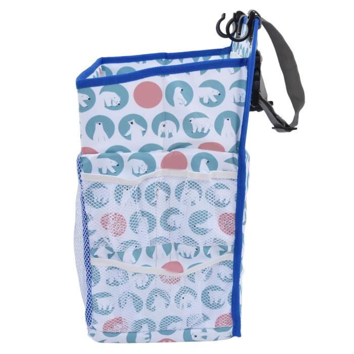 Range-couches à Suspendre Pour Bébé - Organiseur De Couches Suspendu - Organiseur De Couches Suspendu - Pour Berceau, Table à Langer, Lit D'enfant - 43 X 26 X 18 Cm