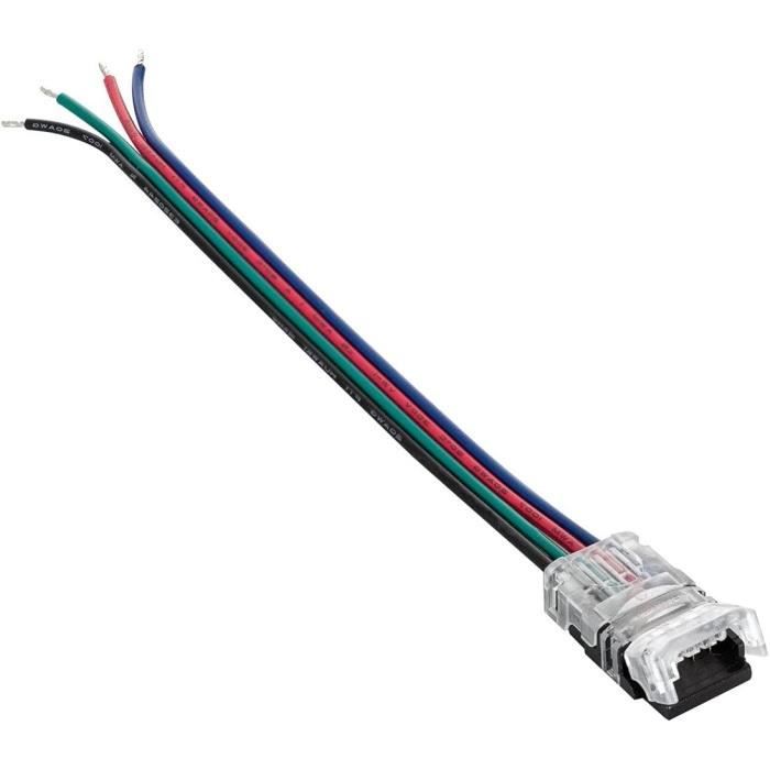 Lot De 10 LEDs CMS 605 Blanc Ton Chaud/rouge Câblées Avec Fils émaillés - Foto 9