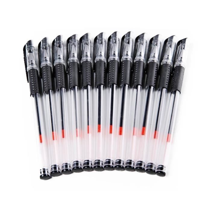 Ensemble Papeterie étudiant - Marqueurs, Stylos Gel, Gomme, Pour La Rentrée Scolaire Ou Le Bureau