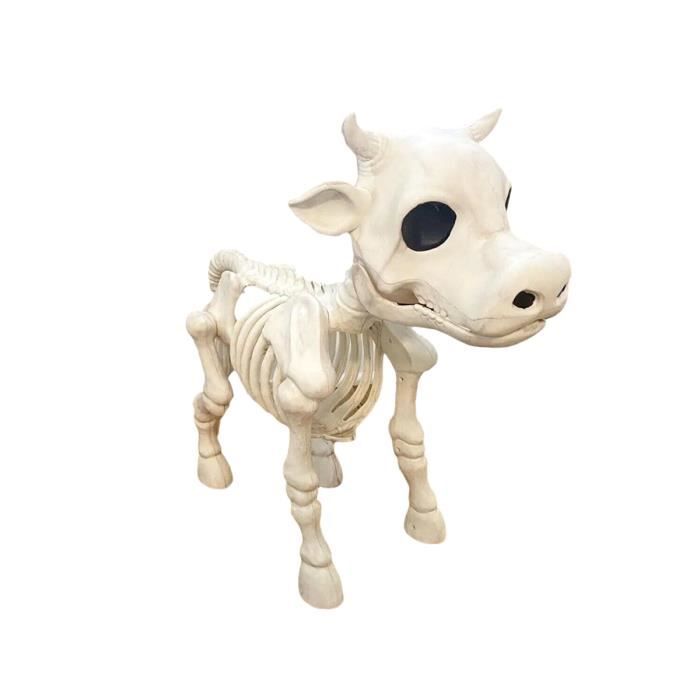 12 Mini Squelettes Halloween Réalistes 14cm Avec Corde - Décoration Maison Hantée Effrayante