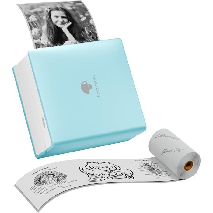 Ruban Transfert Thermique Phomemo P831 - 2 Rouleaux Pour Imprimante Portable A4 Sans Encre