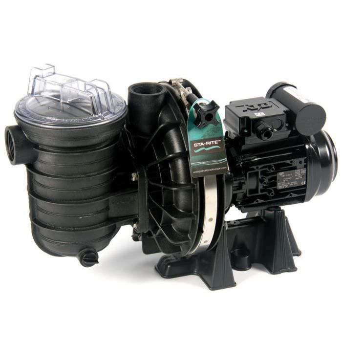 Speed Clean Système Filtration Piscine Steinbach Comfort 50 - Pompe Auto- Amorçante 8.500 L/h - Jusqu'à 33.000 L Pompe Bassin