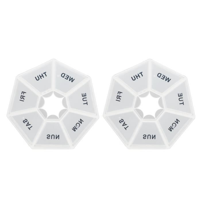 Boîte De Rangement Médicaments Souple - 9x9x5cm, Caoutchouc, Compartiments Séparés Pour Crèmes Et Pilules, Portable Pour Voyage