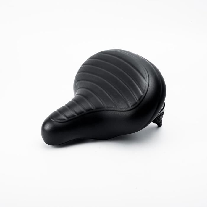 Selle Vélo Confort En Mousse Mémoire De Forme - 26x18,5 Cm - Imperméable - Homme/Femme