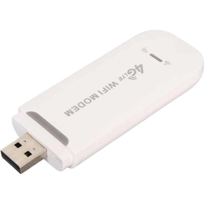 Routeur 4G Portable Avec Slot Carte SIM - Point D'accès WiFi Jusqu'à 10 Utilisateurs - Idéal Voyages Et Maison