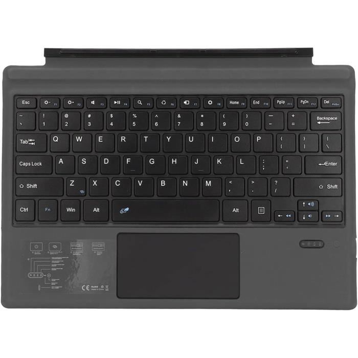 Touche Clavier Microsoft Surface Pro 3 Type Cover - Remplacement - Avec Charnière