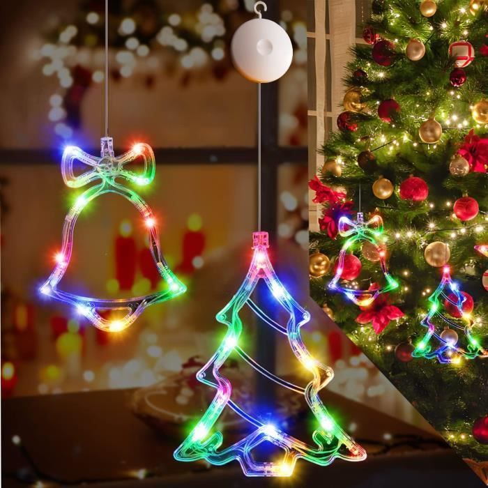 Set Serre-Tête Et Collier LED De Noël – Motifs Rennes, Sapins, Bonnets – 3 Modes Lumineux – Enfant Adulte