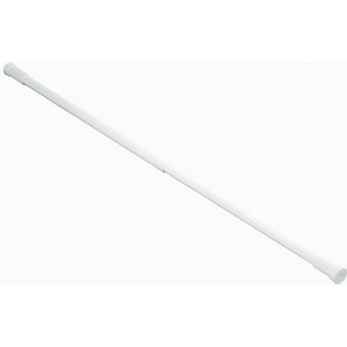 Sanilo Tringle de Rideau de Douche t/élescopique Extensible Entre 90-160 cm et 120-220 cm Noir, 120-220 cm