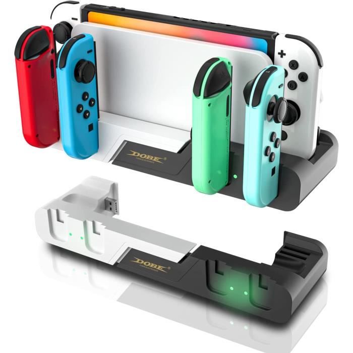 Chargeur Manette Compatible avec Nintendo Switch, Station de