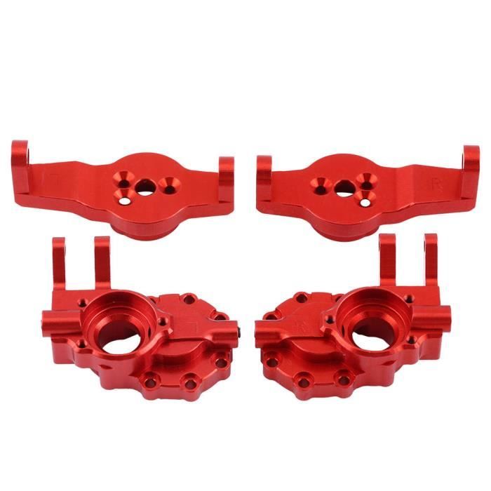 Support De Servo De Direction En Alliage D'aluminium Pour Traxxas TRX4 1/10 - Accessoire RC Crawler - Renforcement Et Précision CNC - VGEBY - 4