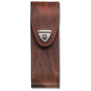 Etui - Victorinox - 111mm - Cuir marron - Housse élégante - Passant ceinture