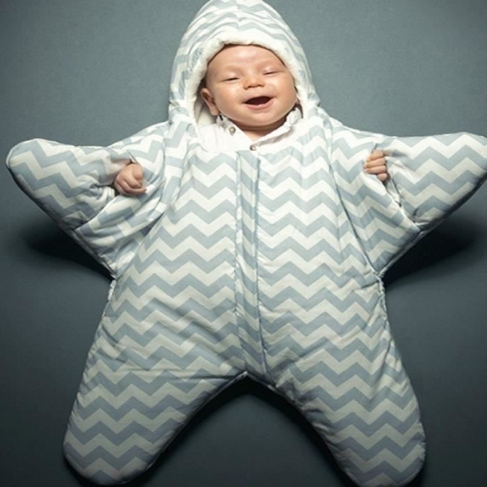 Sac De Couchage Bebe Etoile Mer Style Mignon Vetements 0 6 Mois Taille 85yard Gris Prix Pas Cher Cdiscount