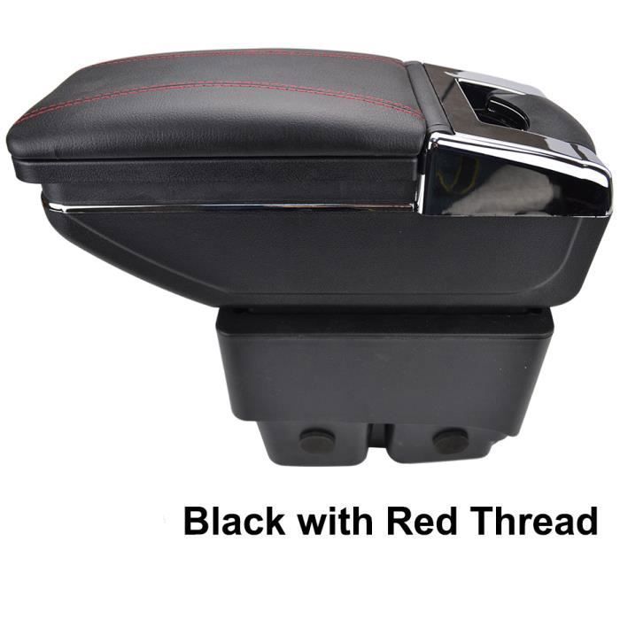 Accoudoir Central / Repose-bras Pour Ford Fiesta, Focus, Mondeo - Simili Cuir Noir, Neuf Sous Emballage